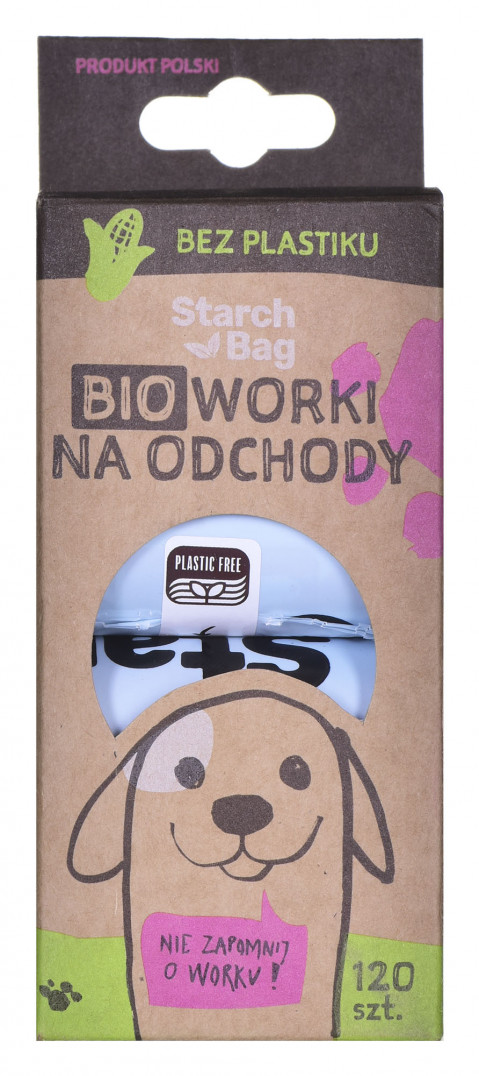 STARCH BAG - Sáčky na výkaly - 8 x 15 - Fotogalerie 2