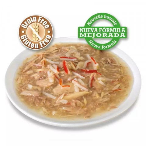 ARQUIVET Bílý tuňák a krabí tyčinky - vlhké krmivo pro kočky - 6x80g - Fotogalerie 3