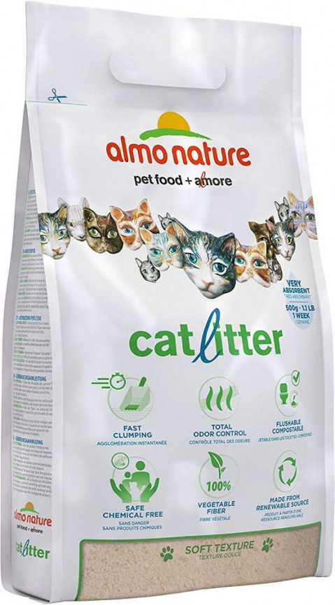 Almo Nature Cat Litter Přírodní stelivo pro kočky - 4,54 kg - Fotogalerie 1