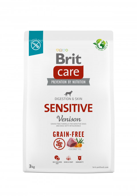 BRIT Care Sensitive Venison bez obilovin pro psy 3 kg - Fotogalerie 2