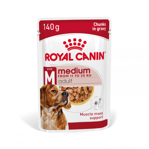 ROYAL CANIN SHN Medium Adult in sauce - vlhké krmivo pro dospělé psy - 10x140g - Fotogalerie 11