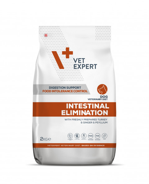 VET EXPERT Veterinary Diet Intestinal Elimination Dog – suché krmivo pro psy – 2 kg - Fotogalerie 1