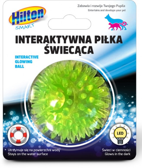HILTON Smart Interaktivní svítící míč 5 cm pro kočku/psa - Fotogalerie 2