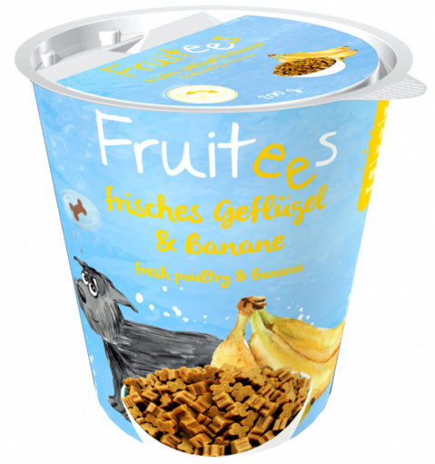 Fruitees 603500200 pamlsek pro psy/kočky Pes Banánový, Drůbež 200 g - Fotogalerie 2
