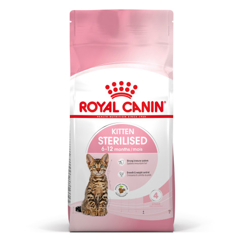 Royal Canin Kitten Sterilised suché krmivo pro kočky 3,5 kg Kotě Drůbež - Fotogalerie 1