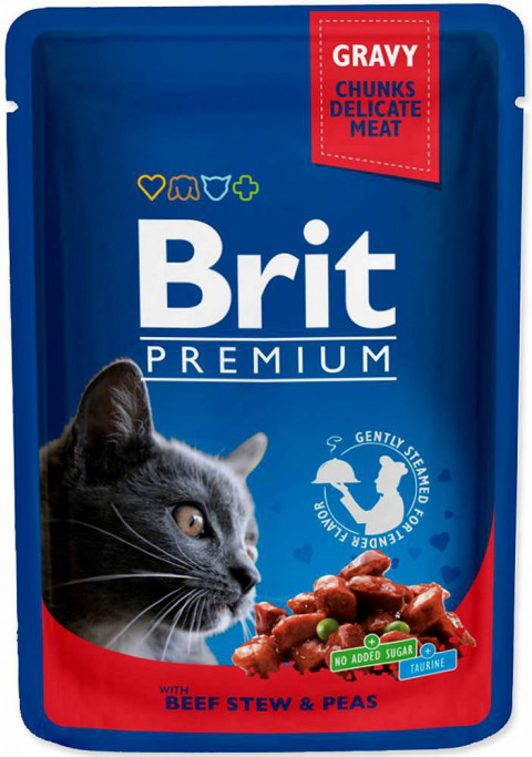 BRIT Cat Pouches Family Plate - mokré krmivo pro kočky - 12 x 100g - Fotogalerie 2