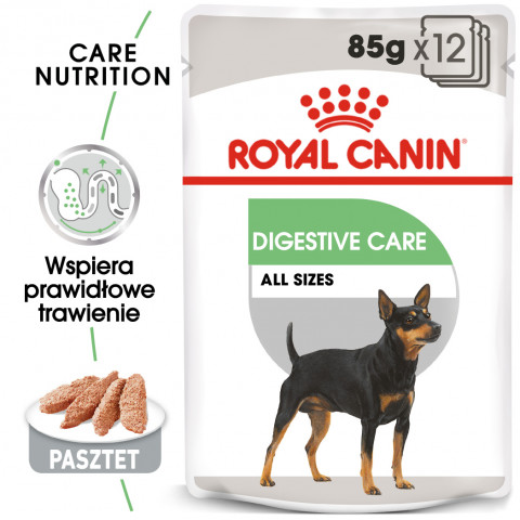 ROYAL CANIN CCN DIGESTIVE CARE LOAF - mokré krmivo pro dospělé psy - 12x85g - Fotogalerie 4