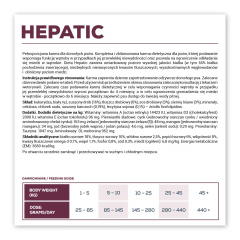 VET EXPERT Veterinary Diet Hepatic Dog - suché krmivo pro psy - 2kg - Fotogalerie 2