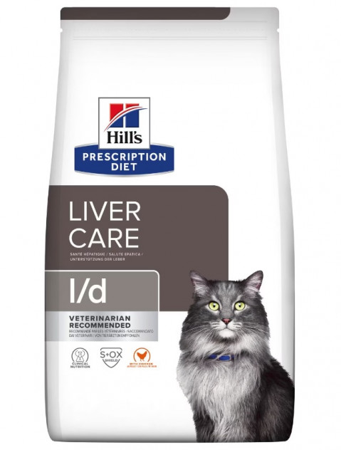 HILL'S Prescription Diet Liver Care - suché krmivo pro kočky - 1,5kg - Fotogalerie 1
