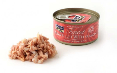 FISH4CATS Finest filet MIX PŘÍCHUTÍ – mokré krmivo pro kočky 18x70g - Fotogalerie 9