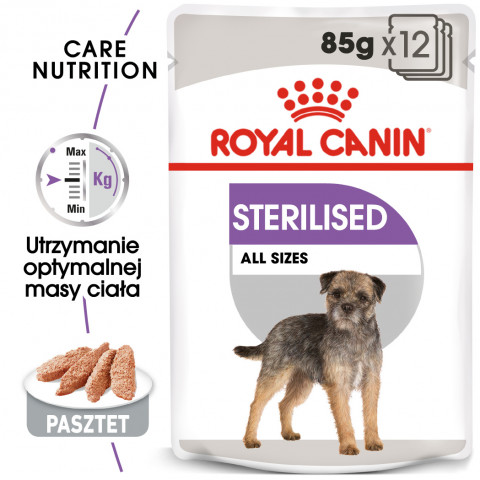 Royal Canin CCN Sterilised Loaf - mokré krmivo pro dospělé psy - 12x85g - Fotogalerie 5