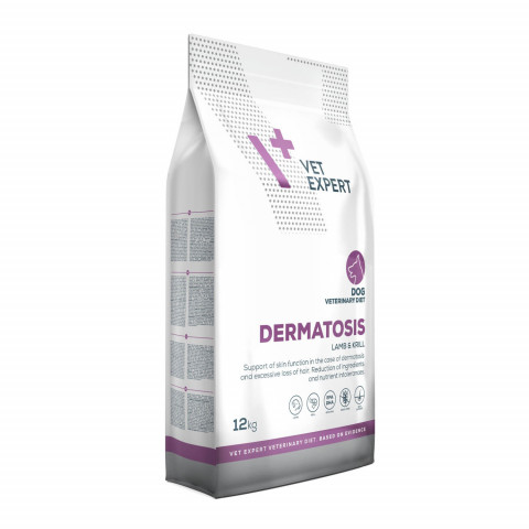 VET EXPERT Veterinary Diet Dermatosis Dog Lamb & Krill - suché krmivo pro psy - 12 kg - Fotogalerie 3
