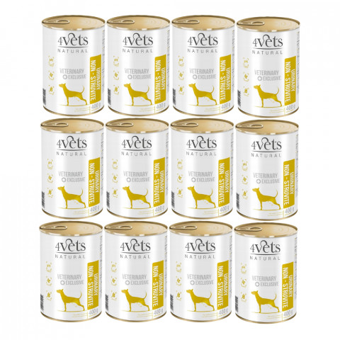 4VETS Natural Urinary No Struvit Dog - vlhké krmivo pro psy - 12x400g - Fotogalerie 1