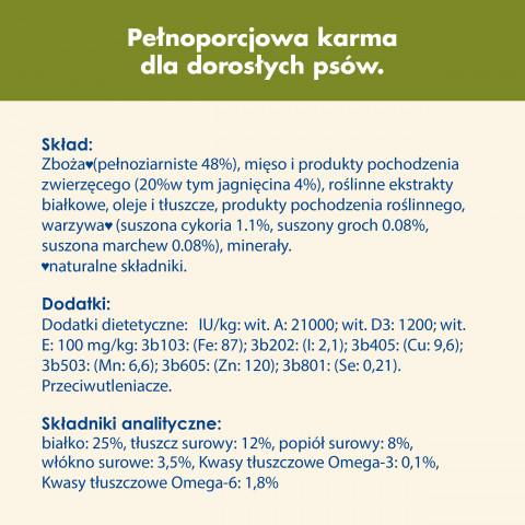 Purina DOG CHOW Adult 14 kg Dospělý jedinec Jehněcí - Fotogalerie 2