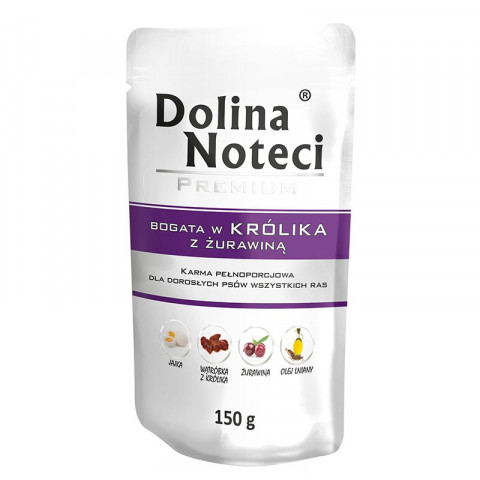 Dolina Noteci 5902921300748 konzervované krmivo pro psy Králík Dospělý jedinec 150 g - Fotogalerie 1