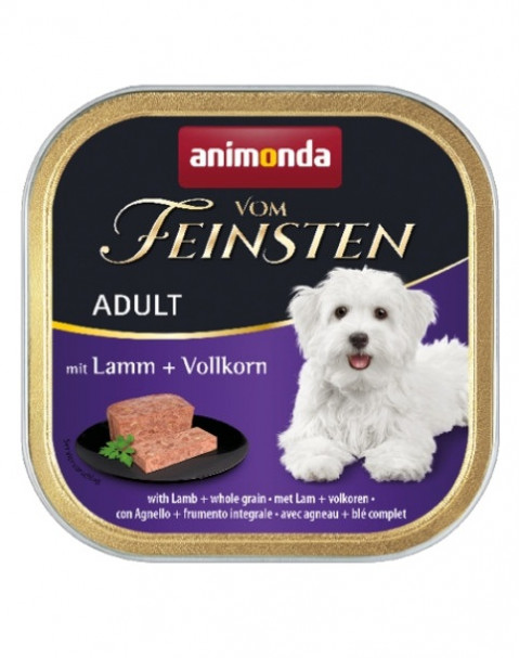 ANIMONDA Vom Feinsten Adult Lamb and whole grain - mokré krmivo pro psy - 150g - Fotogalerie 1