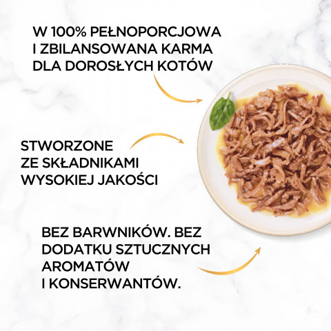 PURINA Gourmet Gold Succulent Delights Ocean fish - mokré krmivo pro kočky - 85g - Fotogalerie 8
