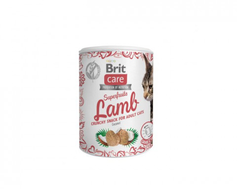 BRIT Care Cat Snack Superfruits Lamb - pamlsek pro kočky - 100 g - Fotogalerie 1