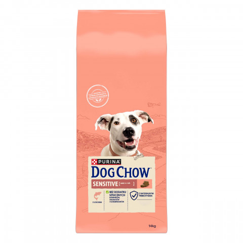 Purina DOG CHOW Sensitive Adult 14 kg Dospělý jedinec Losos - Fotogalerie 1