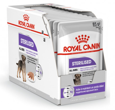 Royal Canin CCN Sterilised Loaf - mokré krmivo pro dospělé psy - 12x85g - Fotogalerie 1