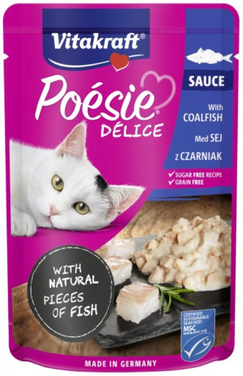 VITAKRAFT Poésie Delice Fish selection - mokré krmivo pro kočky - 6 + 1 x 85g - Fotogalerie 3