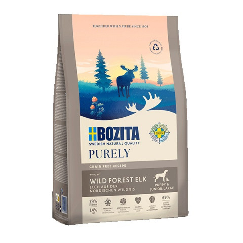 BOZITA Purely Junior Large Elk - suché krmivo pro psy - 11kg - Fotogalerie 1