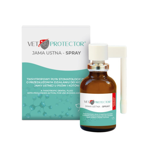 JM SANTE Vet Protector Ústní dutina sprej – tekutina do ústní dutiny pro psy a kočky - 30 ml - Fotogalerie 3