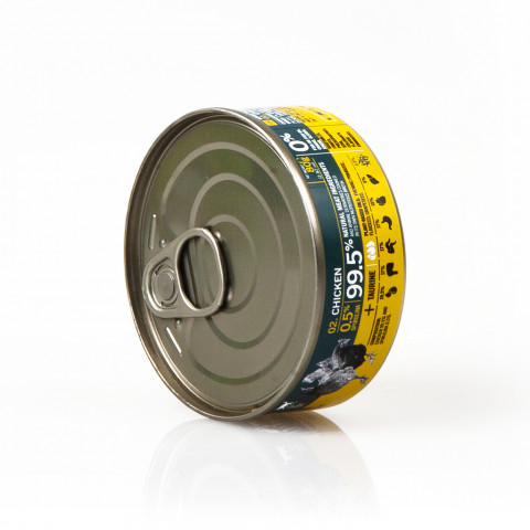 3COTY Chicken with spirulina - mokré krmivo pro kočky - 80g - Fotogalerie 4