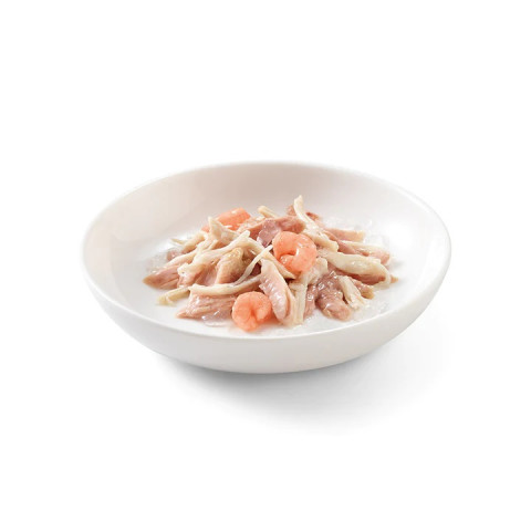 SCHESIR in jelly Tuna and chicken with shrimps - mokré krmivo pro kočky - 50 g - Fotogalerie 2