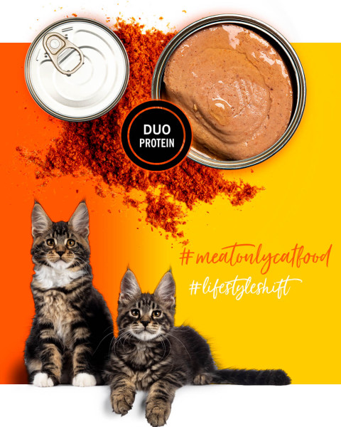 3COTY Chicken with krill For kittens - mokré krmivo pro kočky - 24x80g - Fotogalerie 6