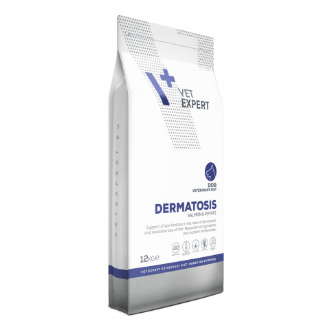 VET EXPERT Veterinary Diet Dermatosis Dog Losos & Brambor - suché krmivo pro psy - 12 kg - Fotogalerie 3