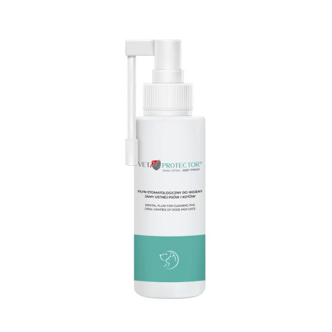 JM SANTE Vet Protector Fresh - stomatologický roztok pro hygienu dutiny ústní u psů a koček – 100 ml - Fotogalerie 3