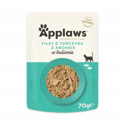 APPLAWS Cat Smíšené příchutě v želé a vývaru - mokré krmivo pro kočky - 20x70g - Fotogalerie 11