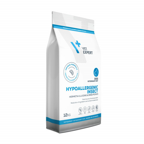 VET EXPERT Veterinary Diet Hypoallergenic Insect Dog - suché krmivo pro psy - 12 kg - Fotogalerie 3