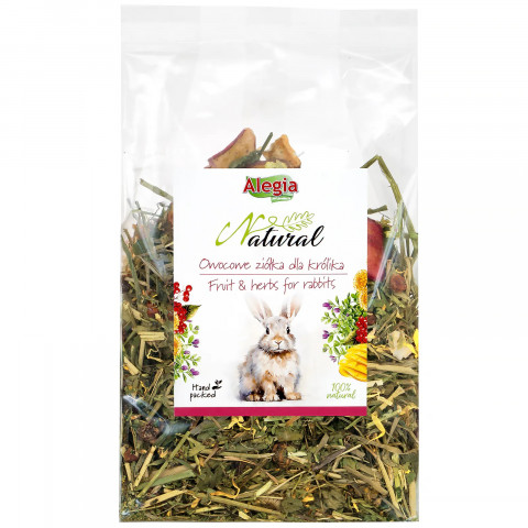 ALEGIA Fruit & Herbs for rabbits - lahůdka pro králíky - 130g - Fotogalerie 1