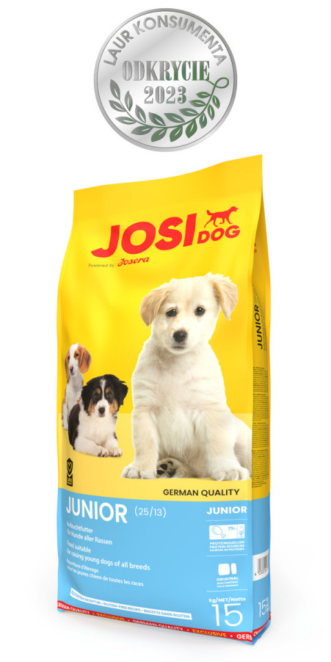 JOSERA JosiDog Junior s kuřetem - suché krmivo pro štěňata - 15 kg - Fotogalerie 2