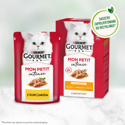 GOURMET Mon Petit Poultry Mix - mokré krmivo pro kočky - 6 x 50 g - Fotogalerie 12