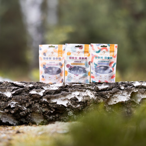 PERRO Bon Bon Turkey - pamlsek pro psa - 80g - Fotogalerie 4