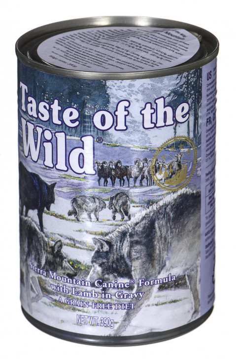 TASTE OF THE WILD Sierra Mountain - Mokré krmivo pro psy - 390 g - Fotogalerie 2