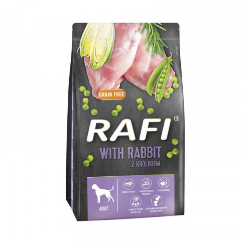 DOLINA NOTECI Rafi with rabbit - suché krmivo pro psy - 10kg - Fotogalerie 1