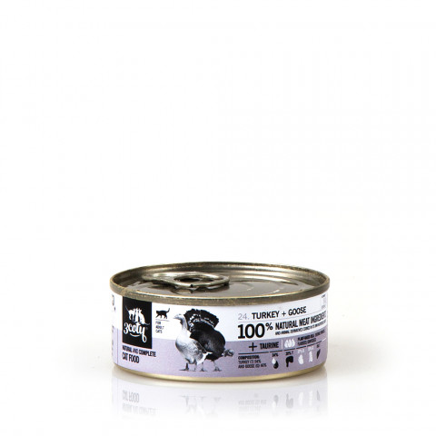 3COTY Turkey with goose - mokré krmivo pro kočky - 6x80g - Fotogalerie 16