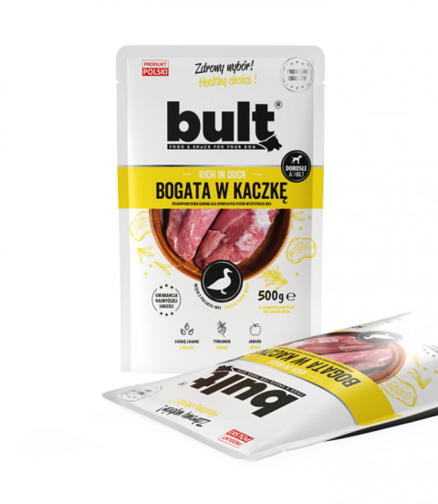 BULT Kachna bohatá na mleté maso - vlhké krmivo pro psy - 12x500g - Fotogalerie 3