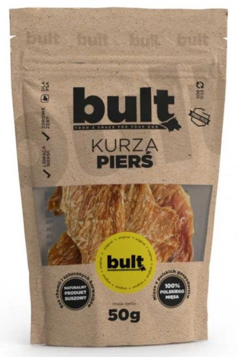 BULT Drůbeží salámky + BULT Eko kuřecí prsa – pochoutka pro psy – 2x50g + 2x150g - Fotogalerie 4