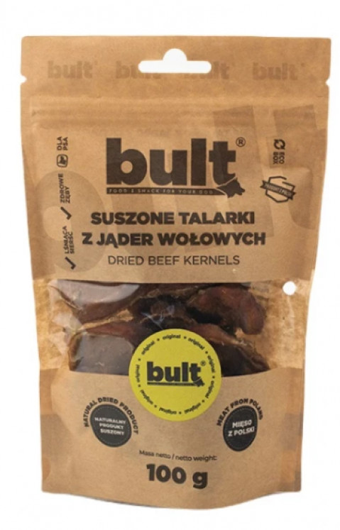 BULT Sušené kolečka MIX 2 příchutí – pochoutka pro psy – 4x100g - Fotogalerie 2