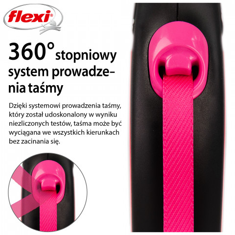 Flexi New Neon S 5 m Zatahovací vodítko - Fotogalerie 4