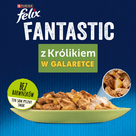 Purina Felix Fantastic rálík v želé - 85g - Fotogalerie 4