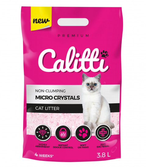 Calitti Micro Crystals - Silikonové stelivo 3,8 l - Fotogalerie 1