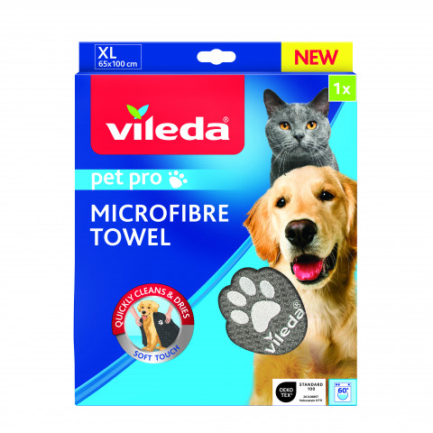 Ručník z mikrovlákna Vileda PET PRO L pro domácí mazlíčky - Fotogalerie 13