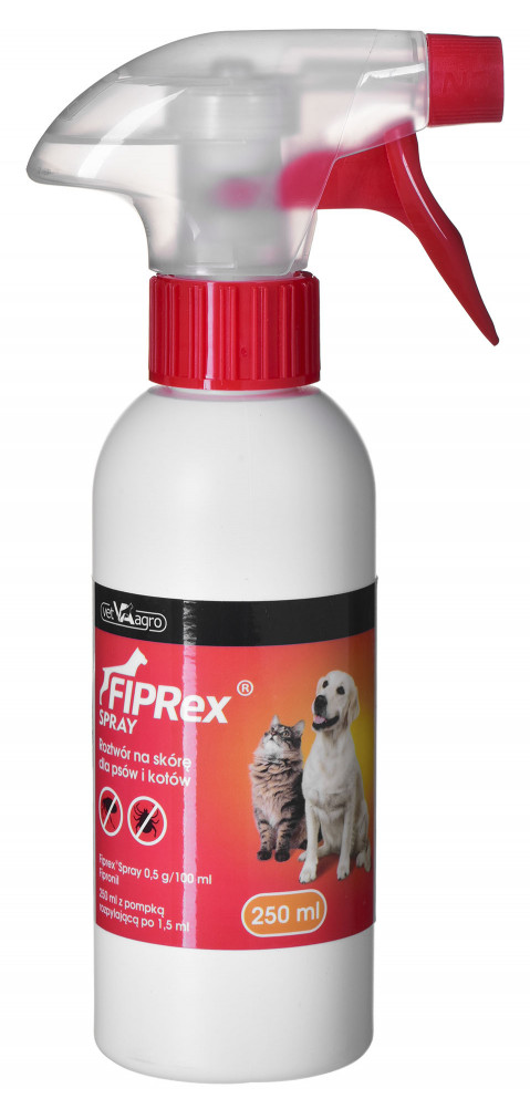 FIPREX Sprej proti blechám a klíšťatům pro psy a kočky - 250 ml - Fotogalerie 3
