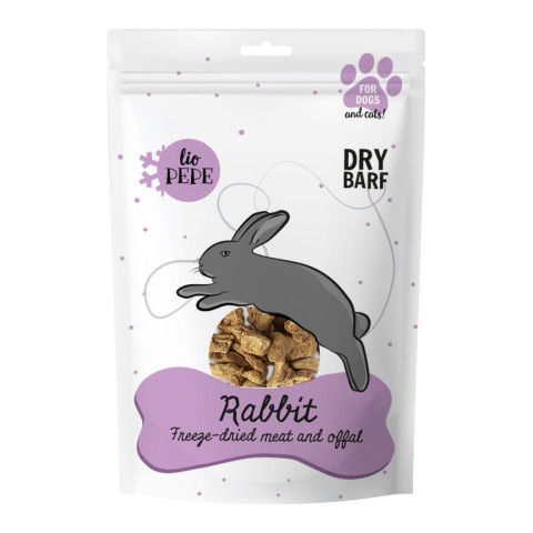 PAKA ZWIERZAKA Lio Pepe Rabbit XL - pamlsek pro psa - 180g - Fotogalerie 1
